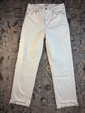 Pistola White High-Rise Straight Jeans size 29